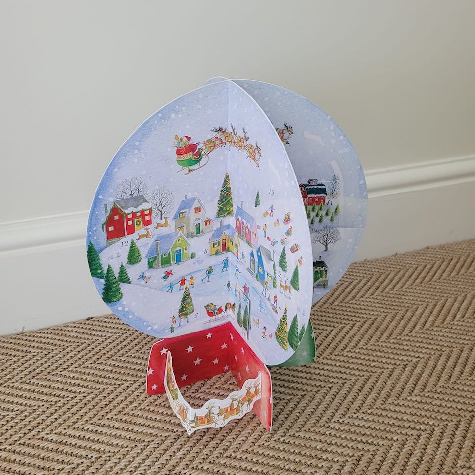 Snow Globe Advent Calendar