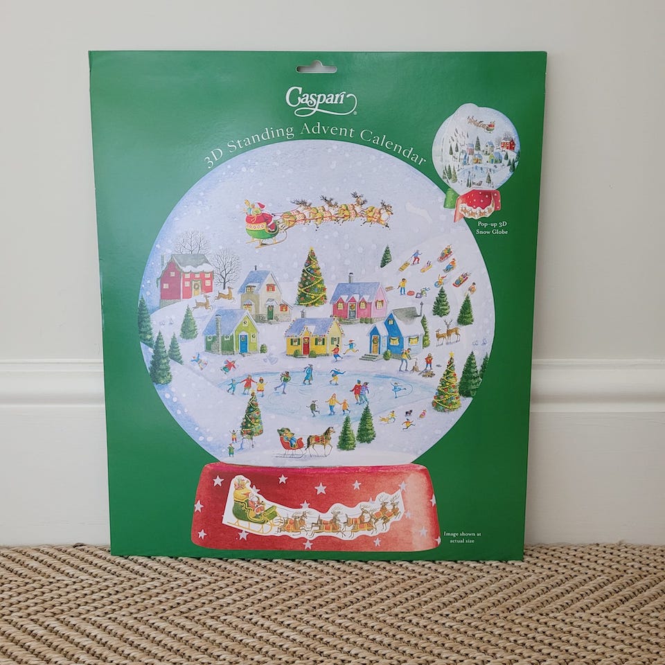 Snow Globe Advent Calendar