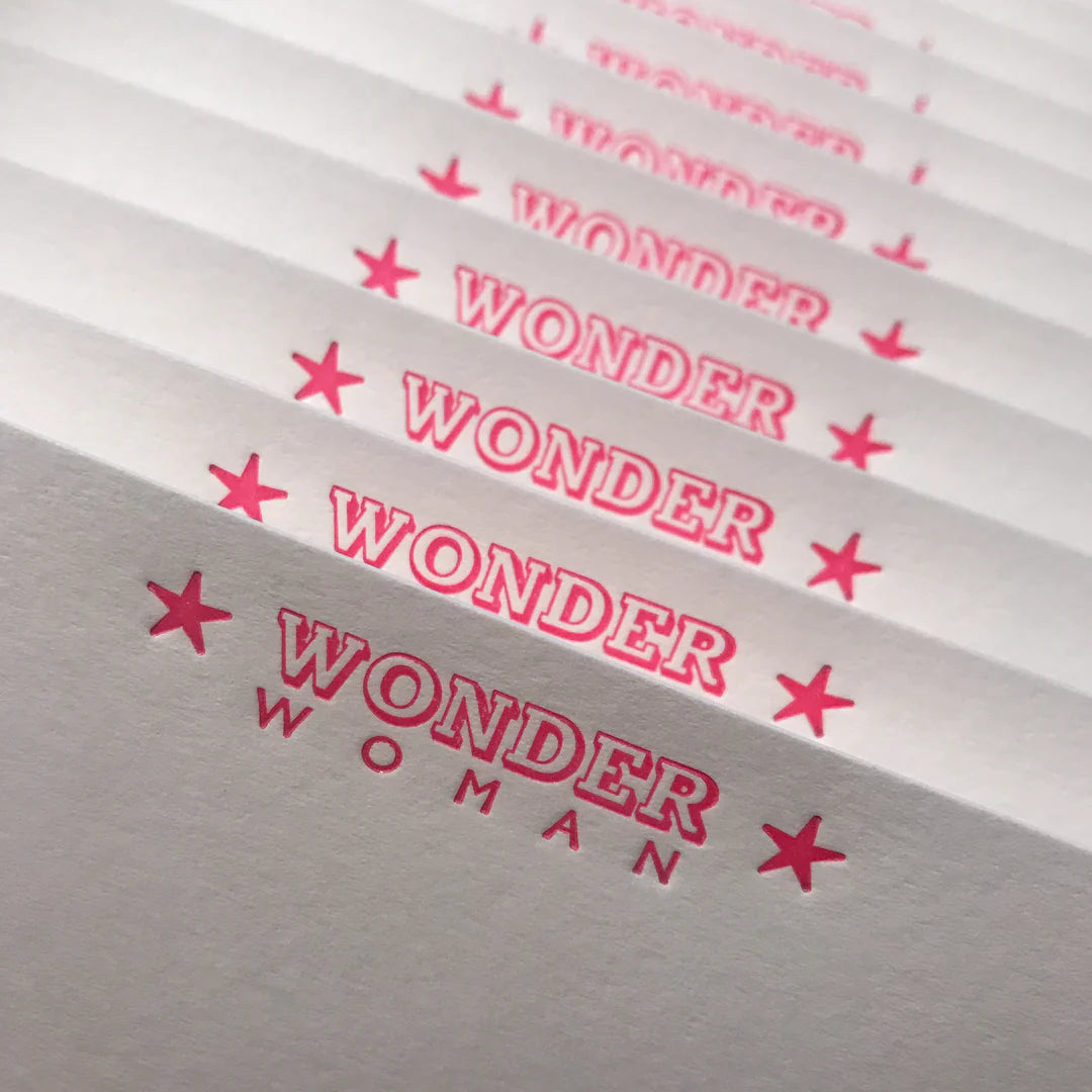 WONDER Woman Cards