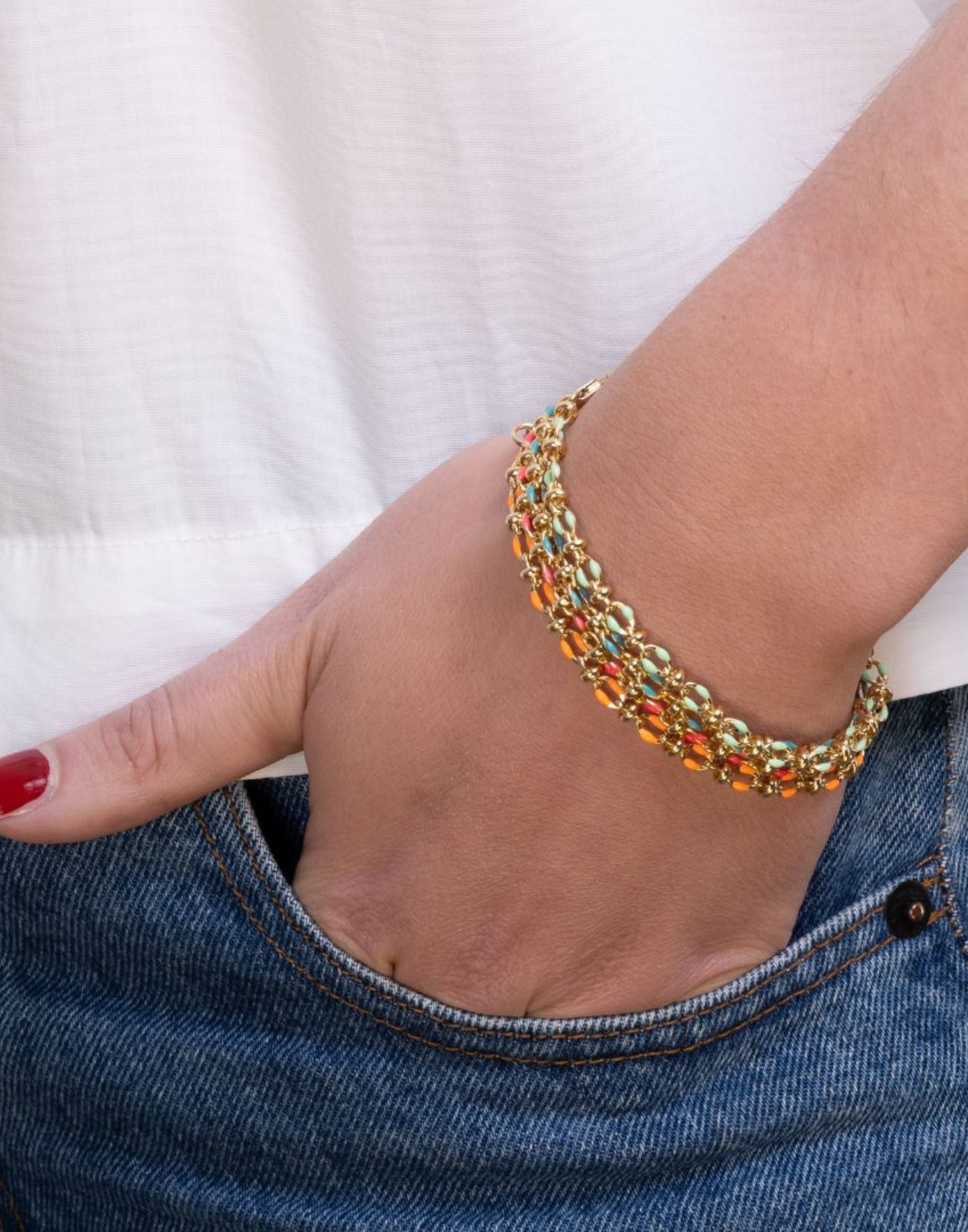 Enamel Bracelet