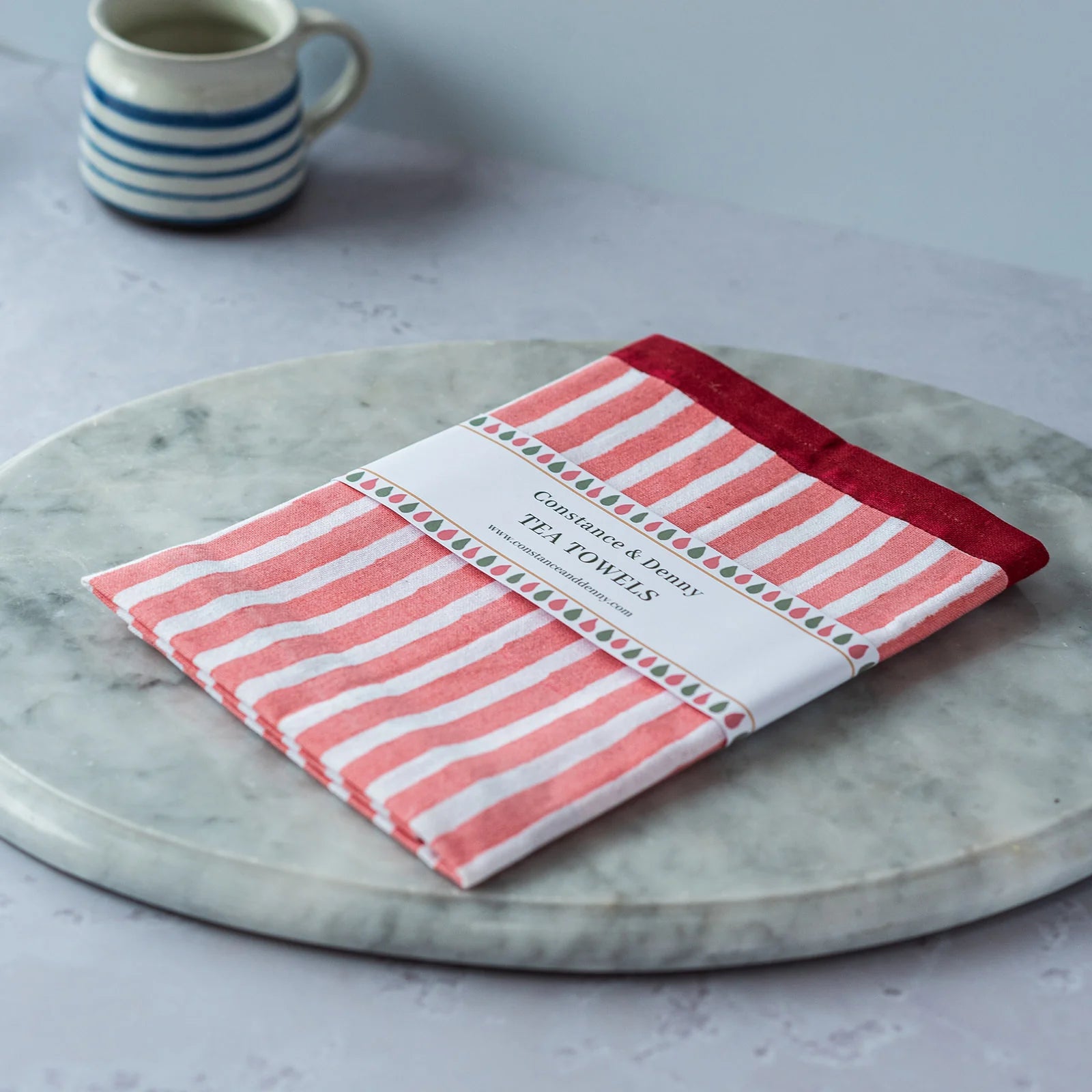 Stripe Design Tea Towels