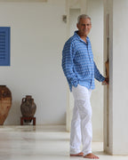 Linen Shirt STRIPED SHELL