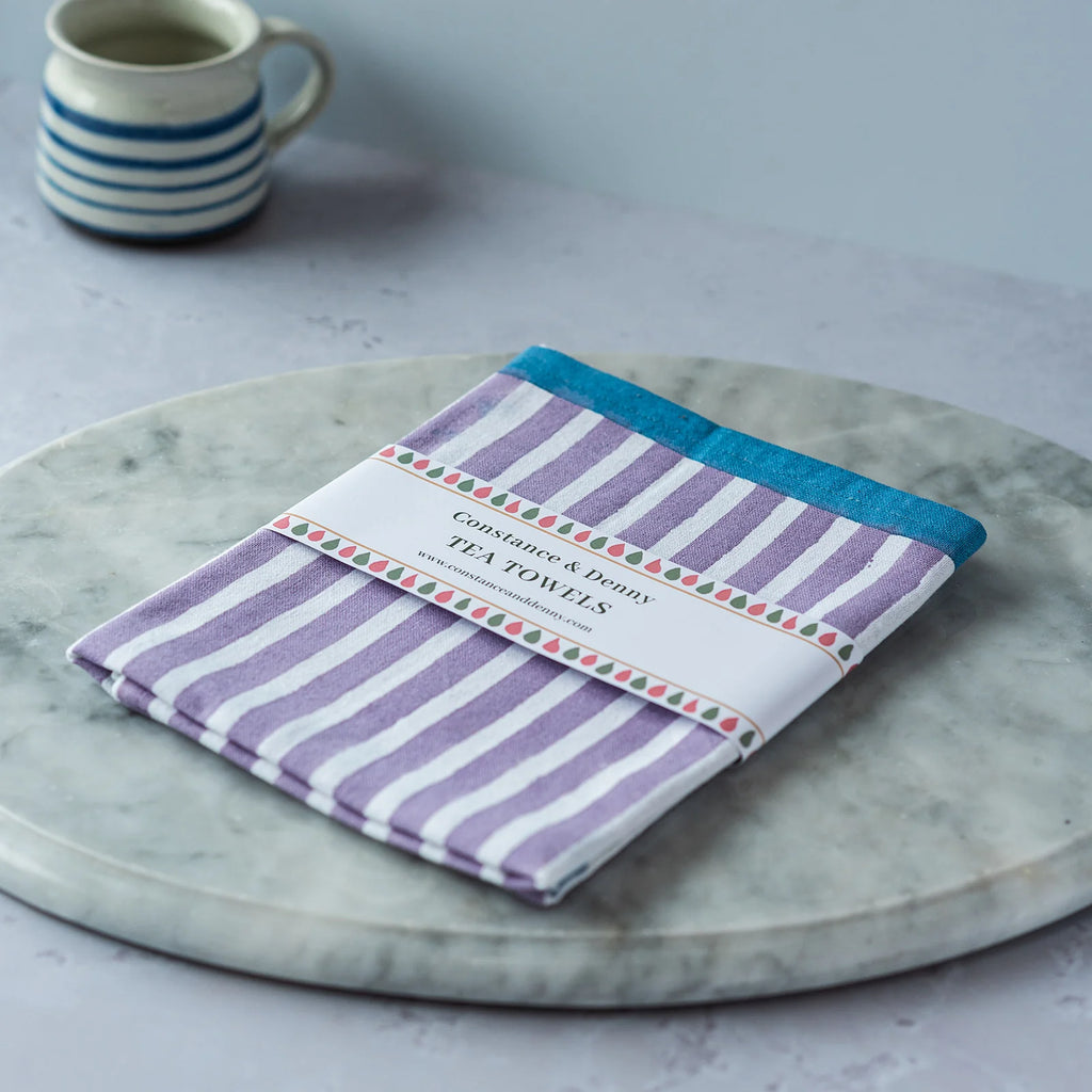 Stripe Design Tea Towels