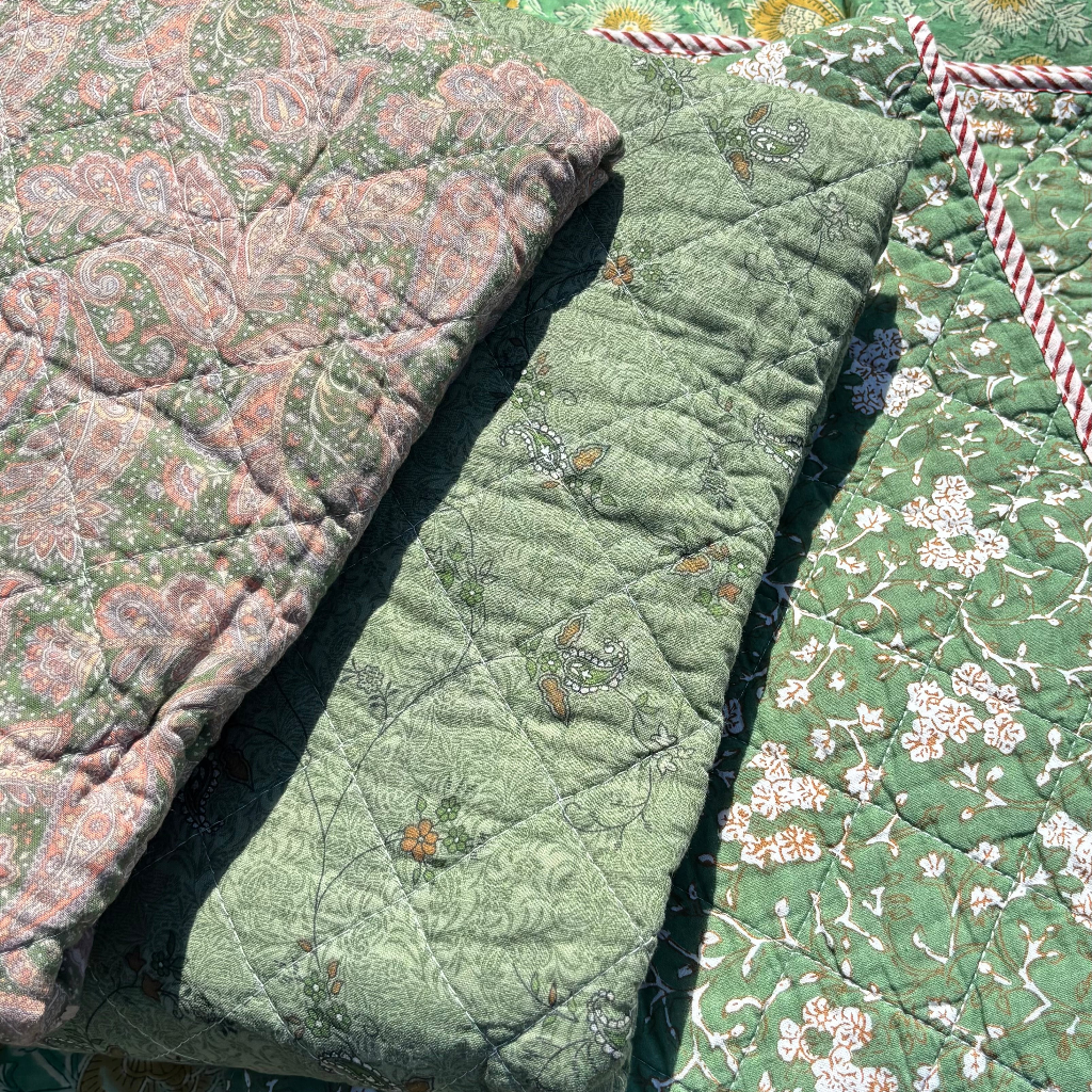 Summer Cotton Quilt- Assorted Floral Prints | 130x 180cm
