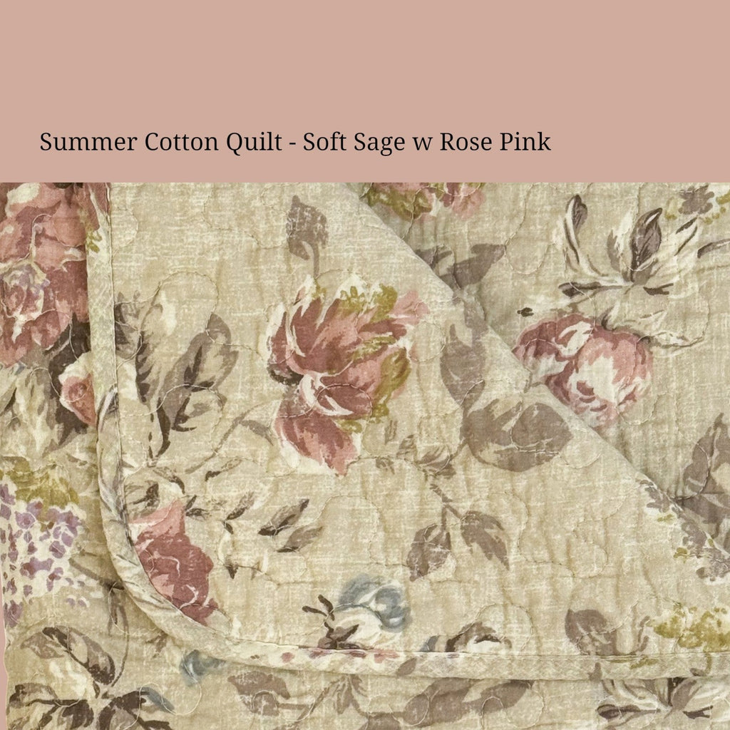 Summer Cotton Quilt - Assorted Prints | Single & Double