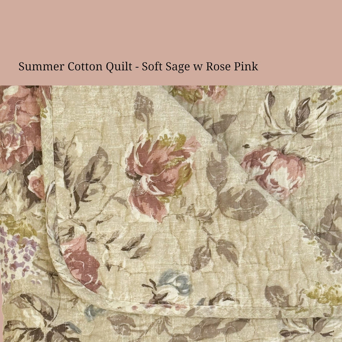 Summer Cotton Quilt - Assorted Prints | Single & Double