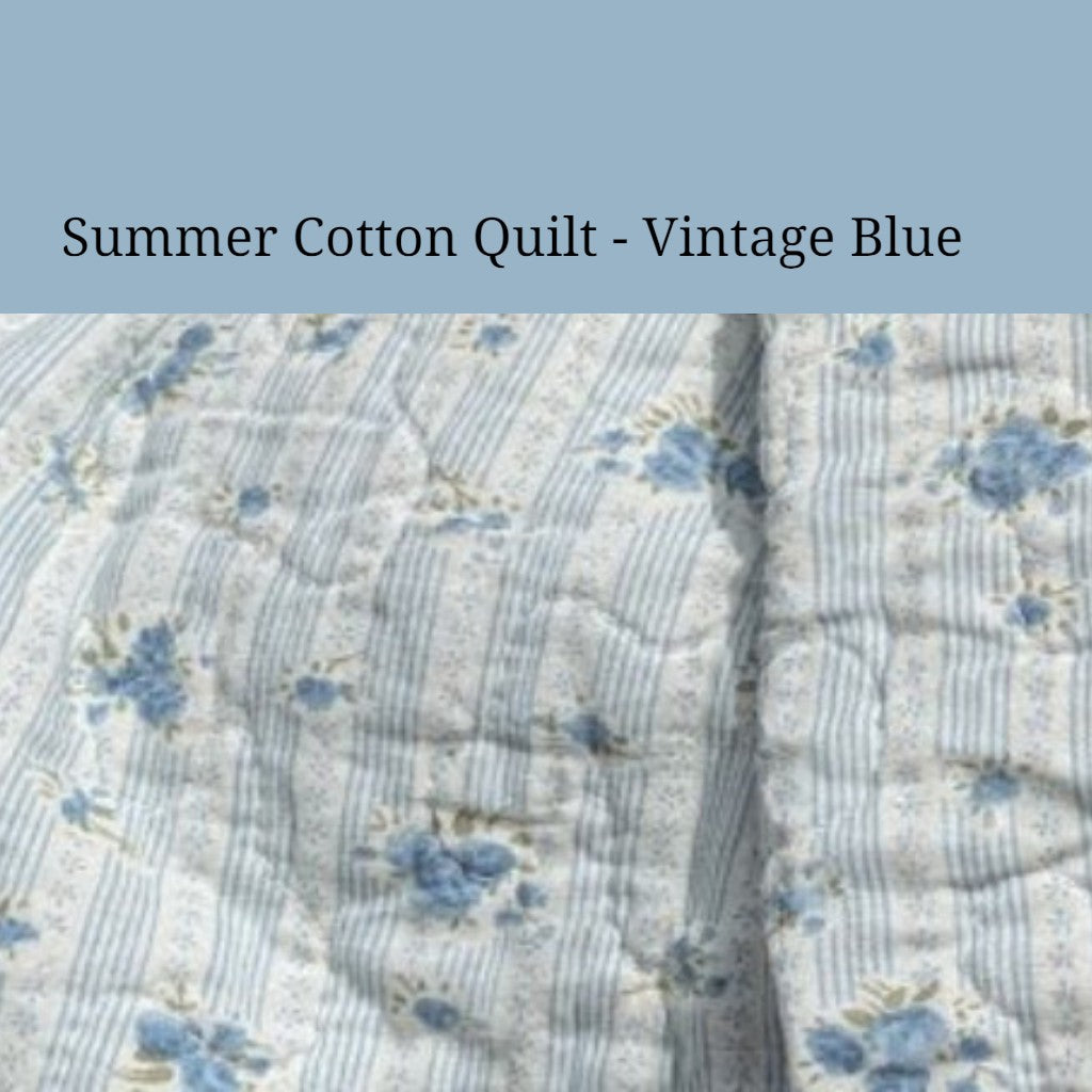 Summer Cotton Quilt - Assorted Prints | Single & Double