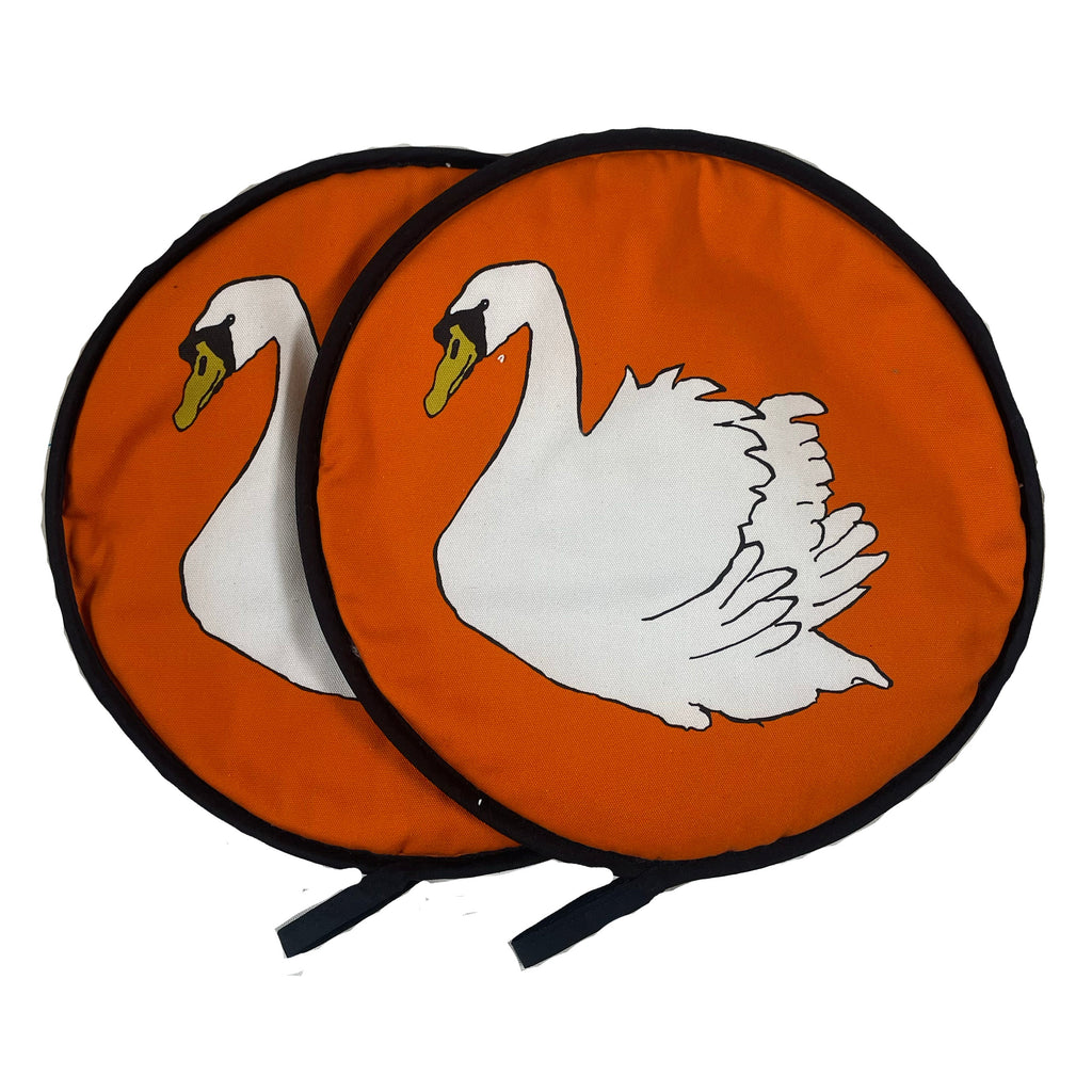 Swan orange Aga / Chef pad
