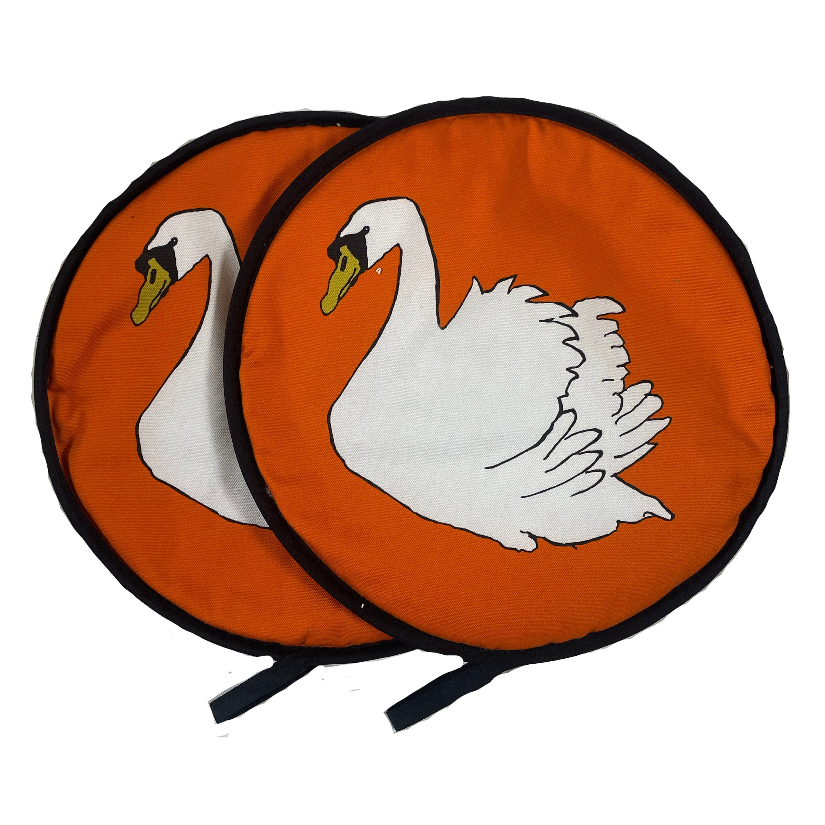 Swan orange Aga / Chef pad