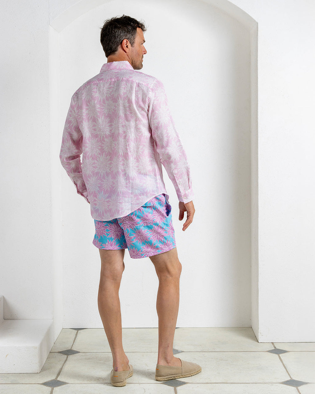 Mens Swim Shorts AGAVE