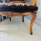 Antique French Tapestry Carver