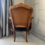 Antique French Tapestry Carver