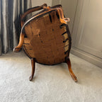 Antique French Tapestry Carver
