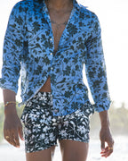 Mens Linen Shirt IGUANA