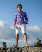 Mens Linen Shirt IGUANA