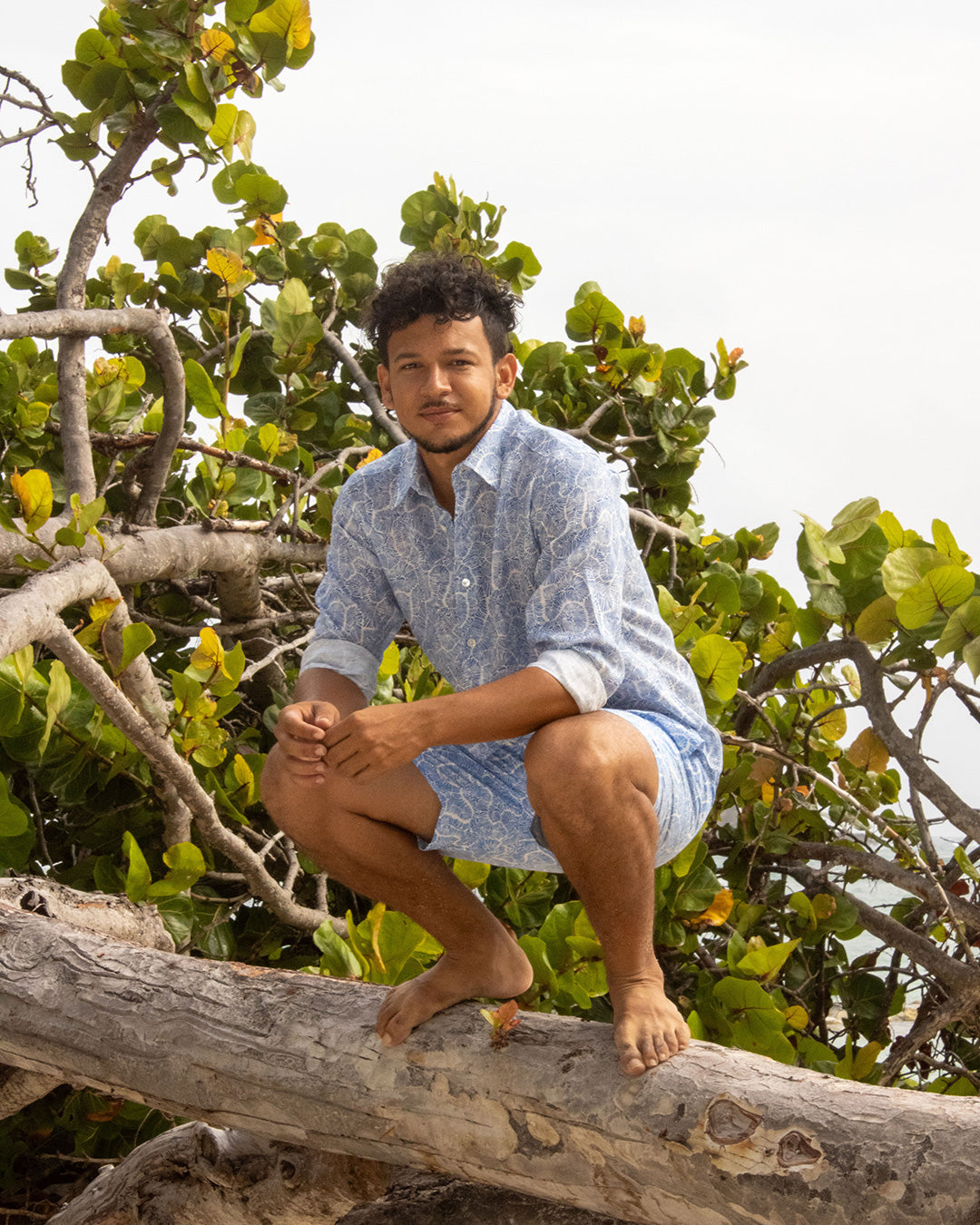 Mens Swim Shorts CORAL STONE