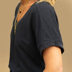 Athena V-Neck Short Sleeve top