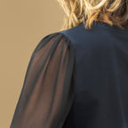 Daphne Sheer Sleeve Top