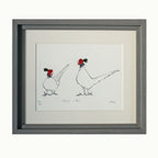 What A Pair Pheasant Print