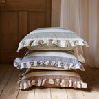 Whitby Stripe Cushion - Terracotta