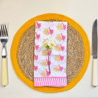Seagrass Placemats - Yellow (Set of 4)